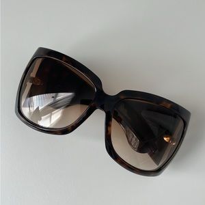 Gucci shield shades